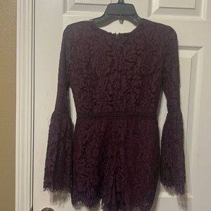 DO+BE  small long sleeve lace romper